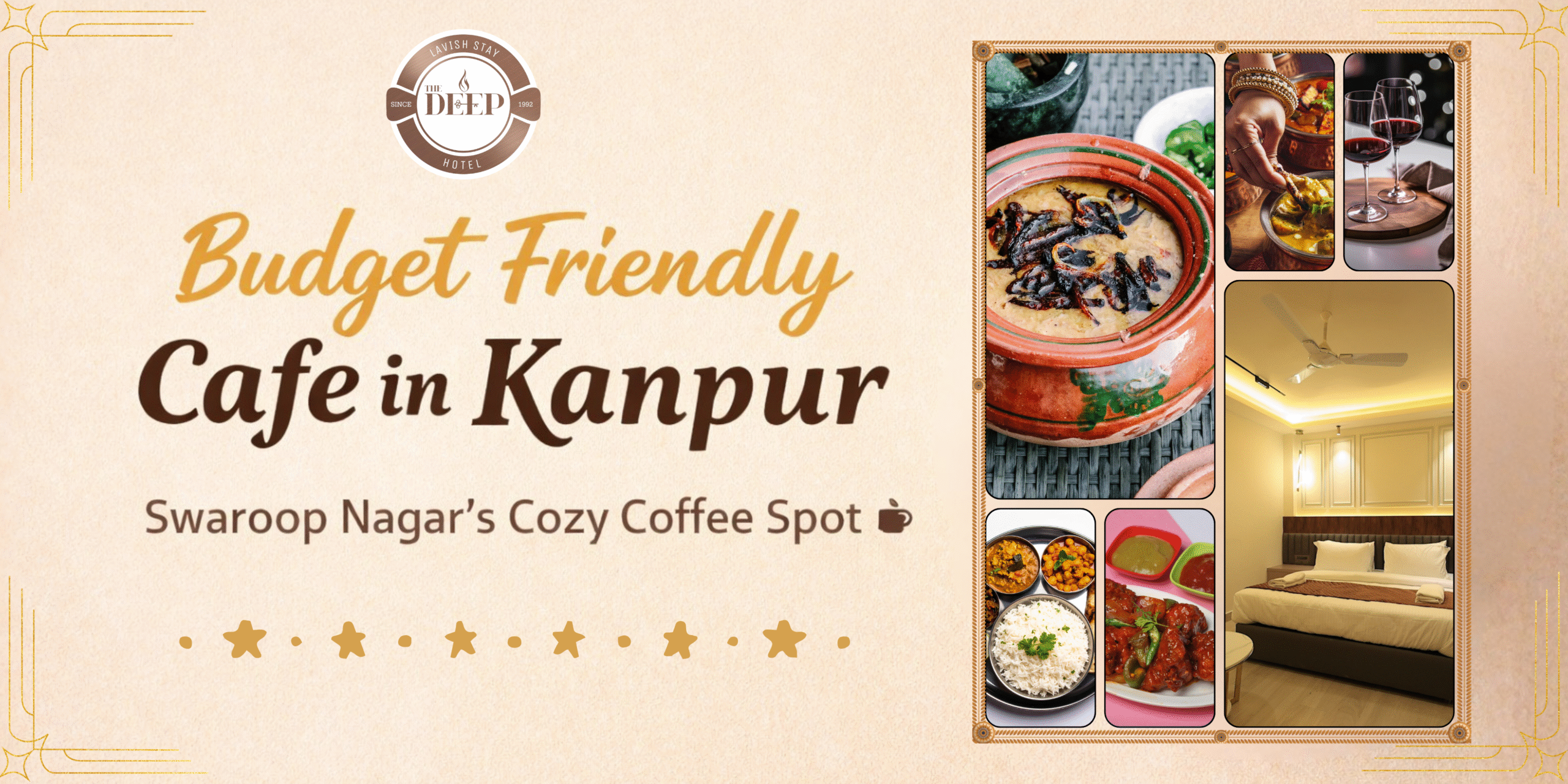 Budget-friendly cafe in Kanpur